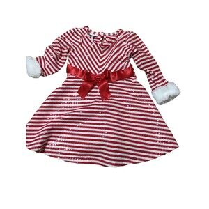 Bonnie Baby Holiday Dress Size 24 Months EUC